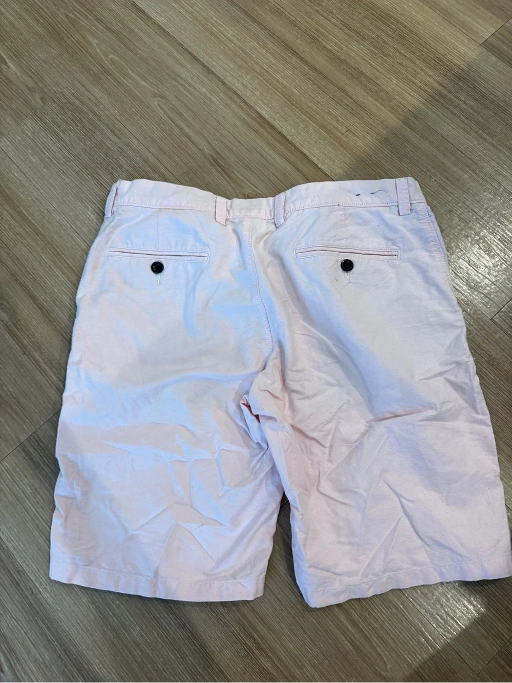J. Crew Light Pink Flat Front Cotton Shorts